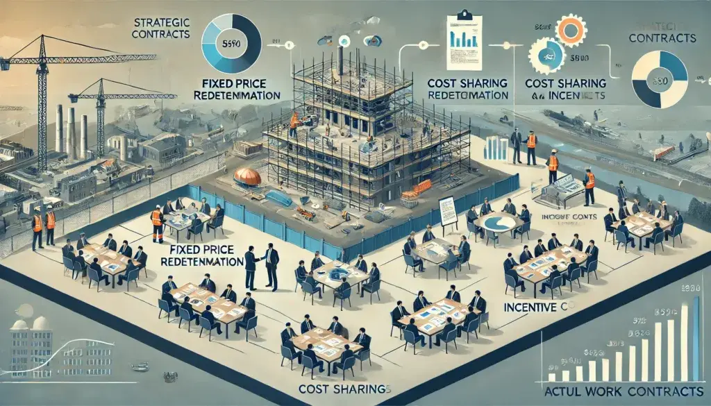 Advanced Construction Contracts – Fixed Price Redetermination, Cost Sharing, and Incentive Contracts