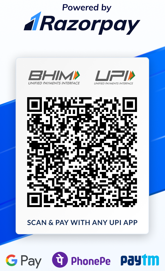 Scan to pay ₹1,499