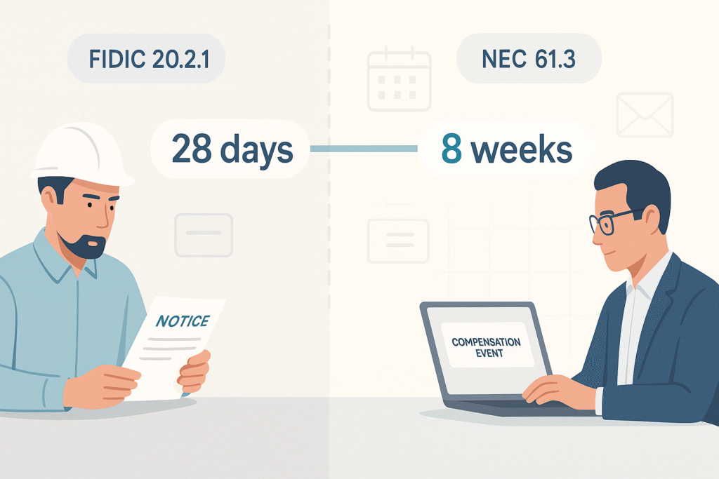 Delay Notices – FIDIC & NEC Comprehensive Guide