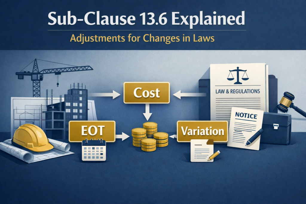 Sub-Clause 13.6 Explained: Adjustments for Changes in Laws